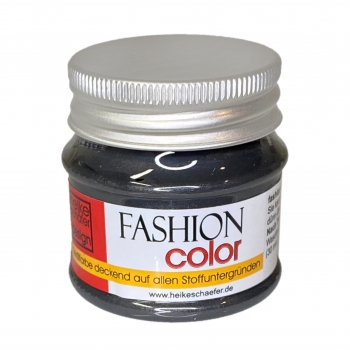 Fashion Color - Textilfarbe in Schwarz - 50ml